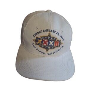 Vtg American Needle Superbowl XXXII Snapback hat cap Ann Co